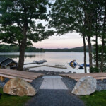 amphitheater by lake